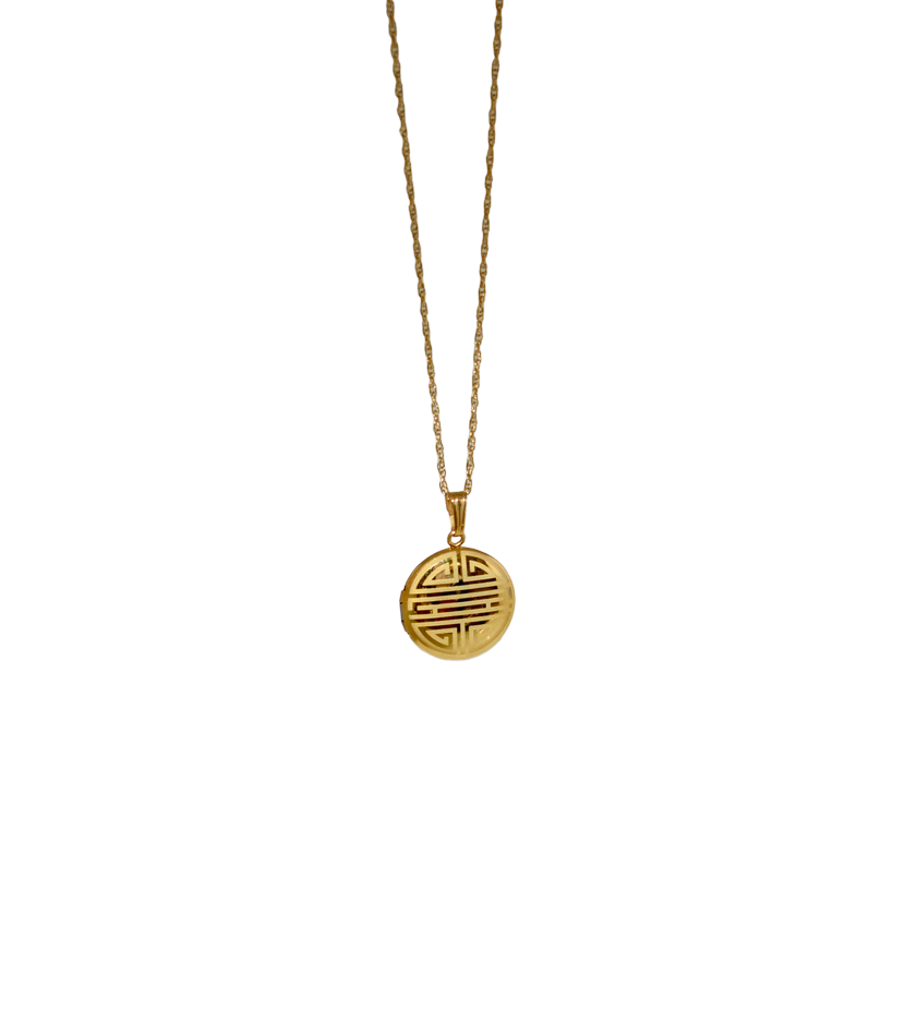 New Longevity Locket Necklace